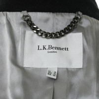 L.K. Bennett Mantel in Schwarz 
