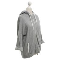 Moncler Felpa giacca a Gray