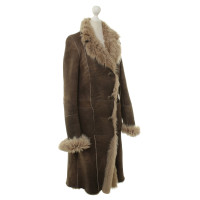 Other Designer Leather coat in Brown