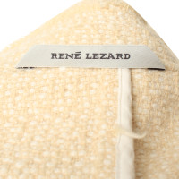 René Lezard Blazer in colori crema