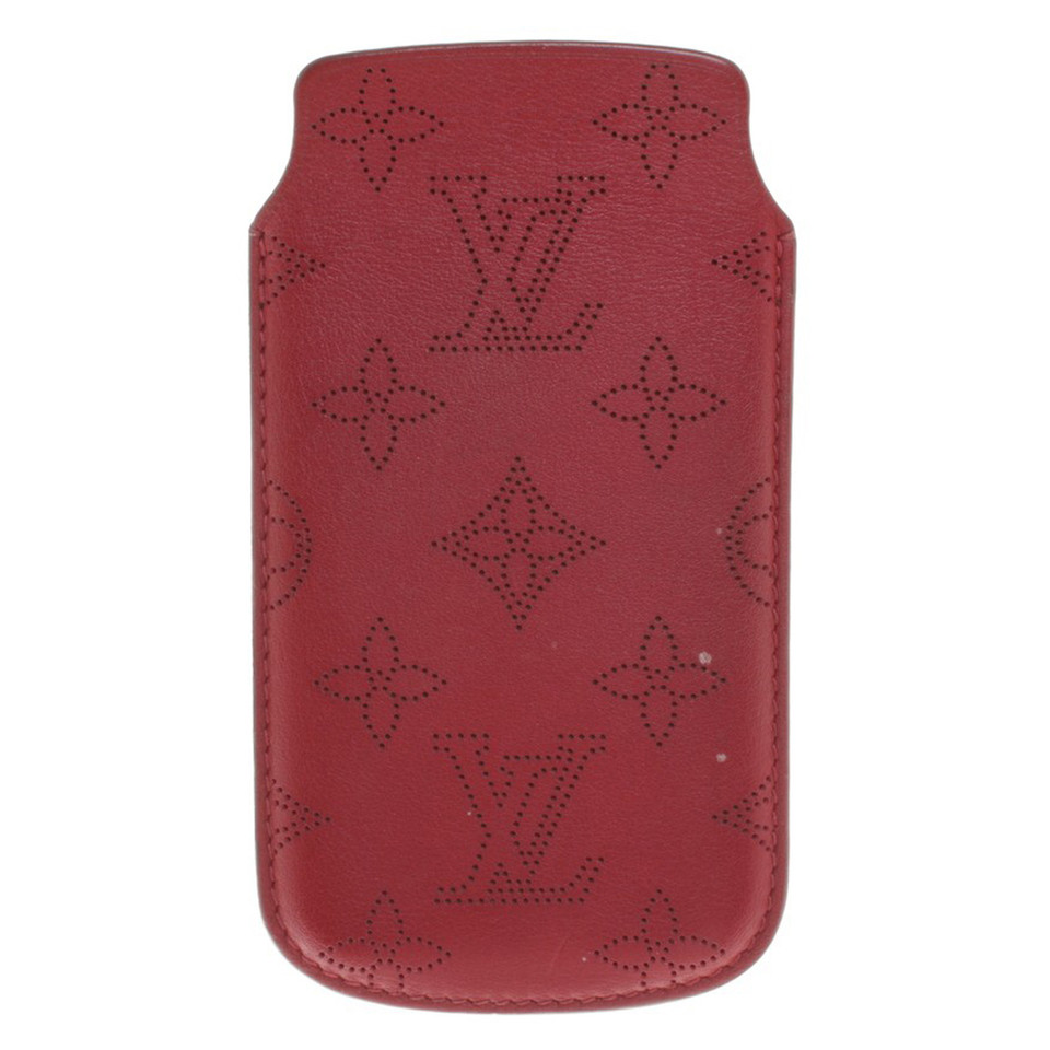 Louis Vuitton iPhone 5 Case in Dunkelrot
