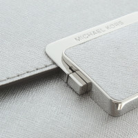 Michael Kors clutch in argento