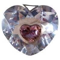 Swarovski pendant in heart shape