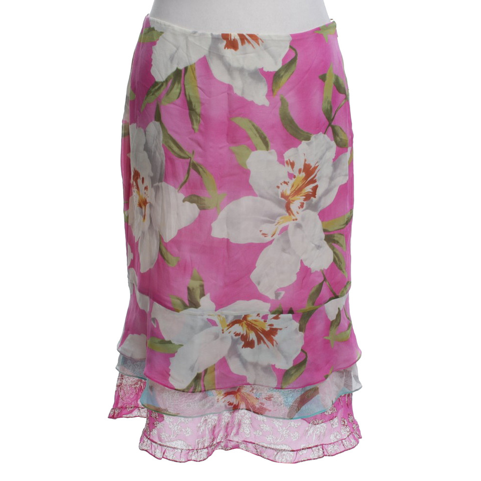 Cacharel skirt with floral pattern