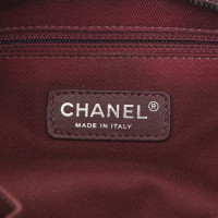 Chanel Handtas in rood bordeaux