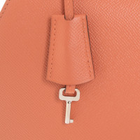 Moynat Petit Rejane Bag Leer in Oranje