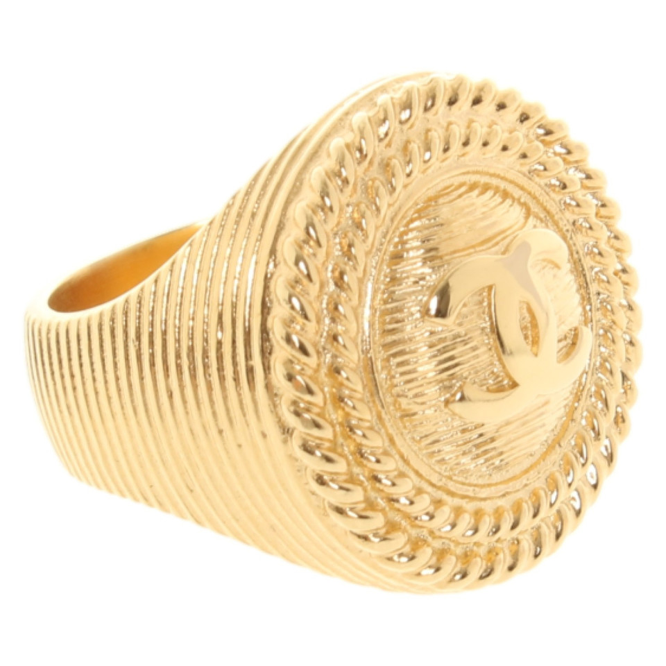 Chanel Ring in Goldfarben