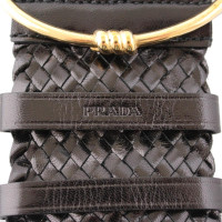 Prada leather belt