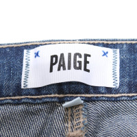 Paige Jeans Jeans Katoen in Blauw