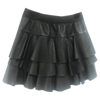 Designers Remix Skirt Leather in Black