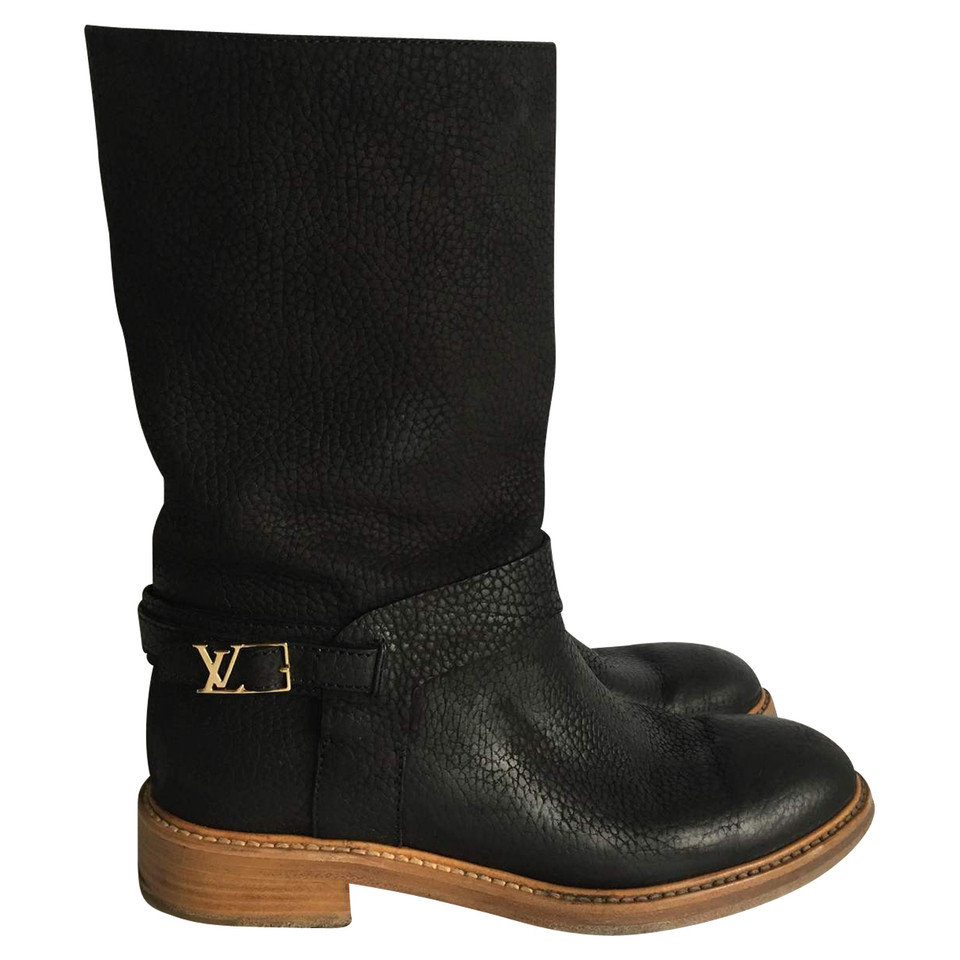 Louis Vuitton Biker Leren boots.