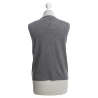 360 Sweater Baumwoll-Top in Grau