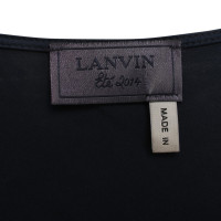 Lanvin Silk Top in donkerblauw
