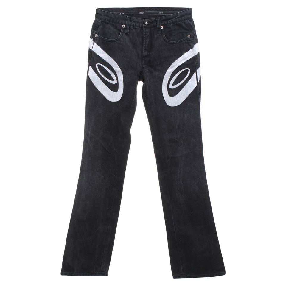 Costume National Jeans met patroon