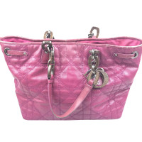 Christian Dior Tote bag Leather in Pink