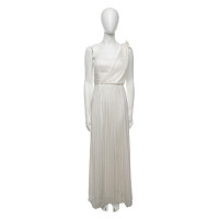 Bcbg Max Azria Dress Silk in Cream