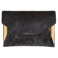 Givenchy clutch avec motif léopard
