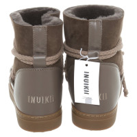 Inuikii Ankle boots Leather in Taupe