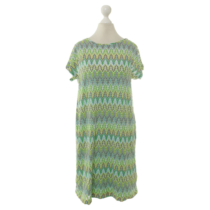 Riani Knit dress in shades of green