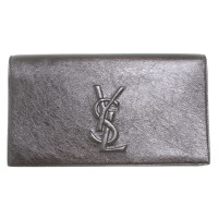 Yves Saint Laurent Silver color clutch