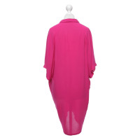 Balenciaga Dress Silk in Pink
