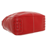 Tod's Schoudertas Leer in Rood