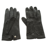 Roeckl Handschuhe aus Leder in Schwarz