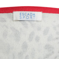 Escada Twin set with Leo pattern