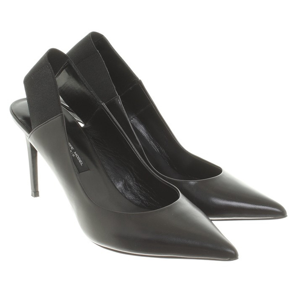 Philippe Model Slingbacks in black