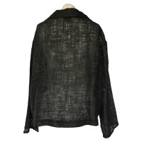Annette Görtz Jacket/Coat Linen in Black