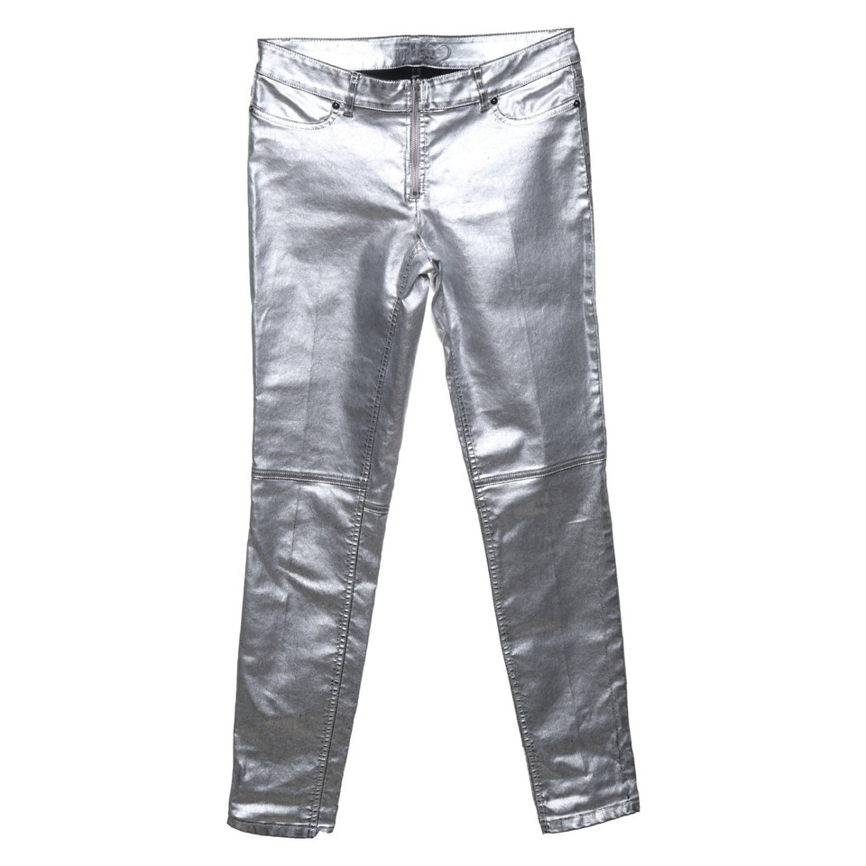 Airfield Pantalon couleur argent