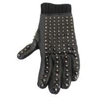 Burberry Prorsum Handschoenen Leer in Zwart