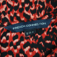 French Connection top with animal pattern