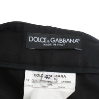 Dolce & Gabbana Suit Katoen in Zwart