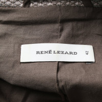René Lezard Jacke/Mantel in Silbern