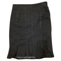 Emanuel Ungaro Skirt Jeans fabric in Black