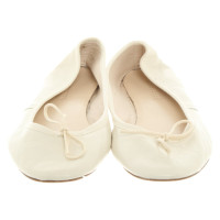 Strenesse Slippers/Ballerinas Leather in Cream