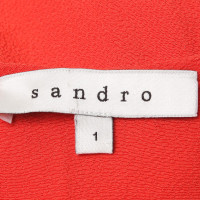 Sandro Dress in red-orange