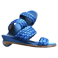 Aperlai Sandalen aus Canvas in Blau