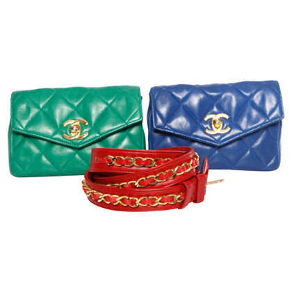 Chanel Belt Flap Bag aus Leder