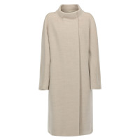 Max Mara Jacket/Coat Wool in Beige