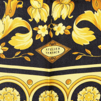 Gianni Versace Silk scarf with pattern