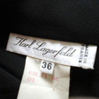 Karl Lagerfeld abito nero