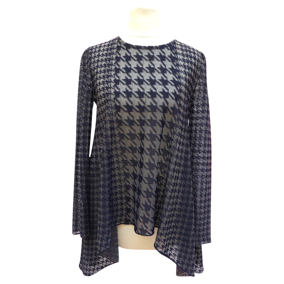 Christian Dior Top met Houndstooth patroon