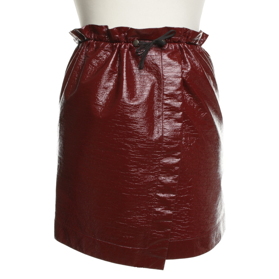 Designers Remix skirt in leather look