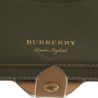 Burberry Täschchen/Portemonnaie aus Leder in Braun