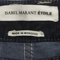 Isabel Marant Etoile Pantalon bleu foncé