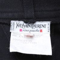 Yves Saint Laurent Jeans in Schwarz