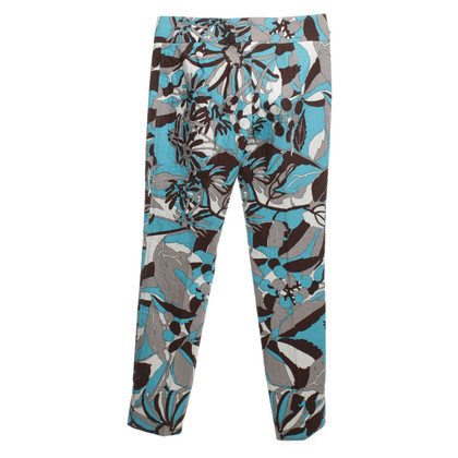 Dolce & Gabbana Trousers with flower patterns