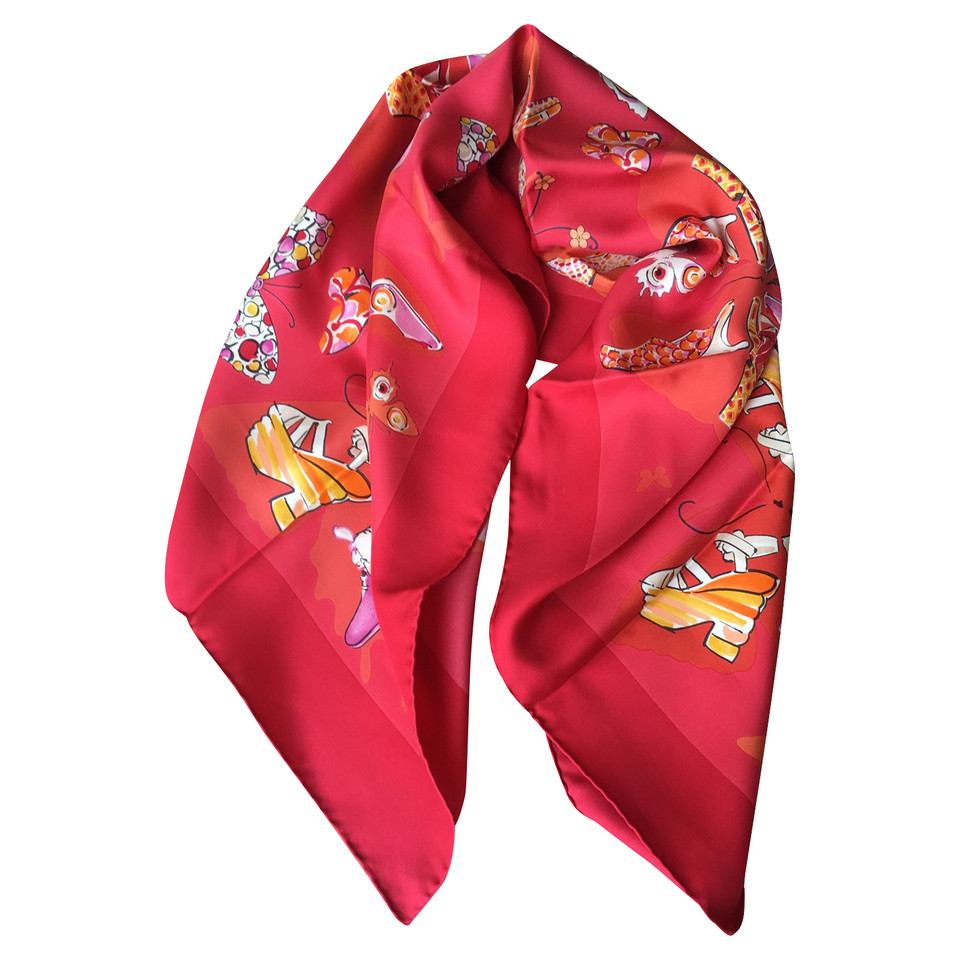 Salvatore Ferragamo silk scarf